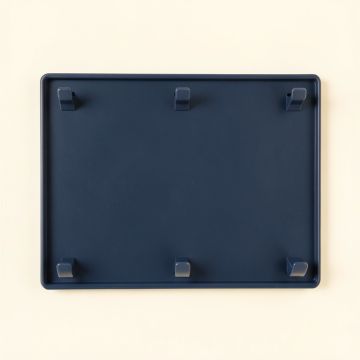 Wren Dell Empty Wall-Mounted Tool Organizer Panel - Navy (synthetic illustration; no displayed measurements)