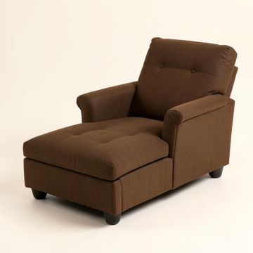 Gatlin Tufted Armless Chaise Lounge (synthetic illustration; no displayed measurements)