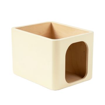 Vale Brook Empty Furniture-Style Litter Enclosure - Cream