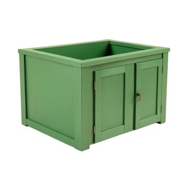 Willow Dell Empty Furniture-Style Litter Enclosure - Green
