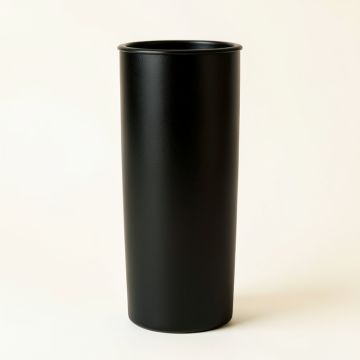 Juniper Branch Empty Decorative Vase - Black (synthetic illustration; no displayed measurements)