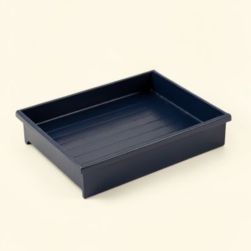 Meadow Arc Empty Under-Desk Cable Tray (synthetic illustration; no displayed measurements)