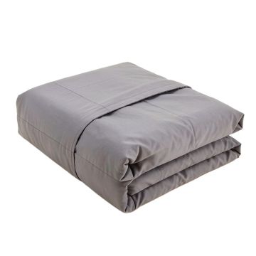 Are You Kidding ? - Coma Inducer® Queen Duvet Cover - Charcoal/White