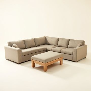 Bellwether 152 '' Wide Modular Corner Sectional With Ottoman (synthetic illustration; no displayed measurements)