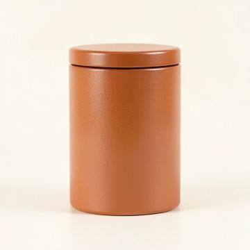 Alder Brook Storage Canister With Lid - Terracotta (synthetic illustration; no displayed measurements)