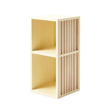Alder Bend Narrow Cubby Tower - Cream