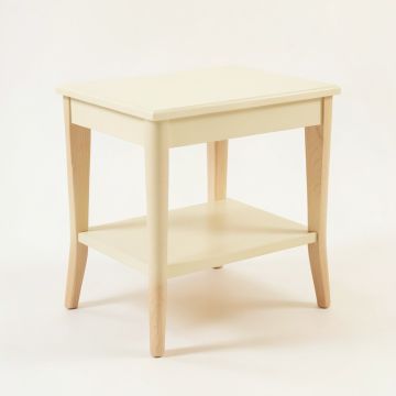 Spruce Crossing Side Table - Cream (synthetic illustration; no displayed measurements)
