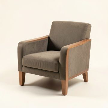 Aurelina 21.65 '' Wide Polyester Armchair (synthetic illustration; no displayed measurements)