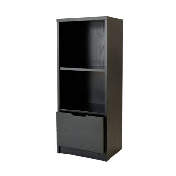 Alder Dale Narrow Cubby Tower - Black