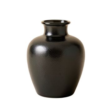 Aspen Crossing Empty Decorative Vase - Black