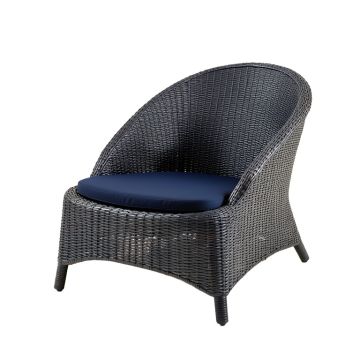 Olive Bend Outdoor Lounge Chair - Navy