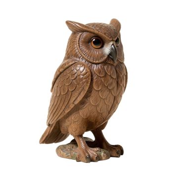 Gravitt Barn Standing Owl Statue