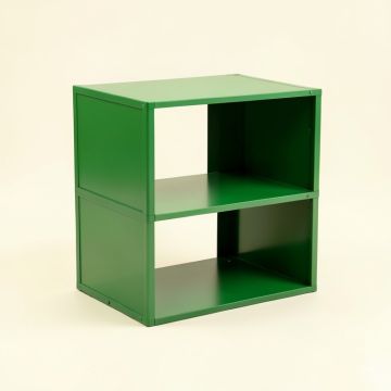 Flint Dell Desktop Shelving Unit - Green (synthetic illustration; no displayed measurements)