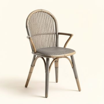 Linden Brook Dining Chair - Gray (synthetic illustration; no displayed measurements)