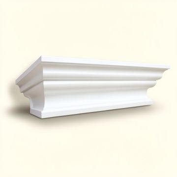 Gaige 11 7/8 '' H X 96 '' W X 9 1/2 '' D Crown Molding (synthetic illustration; no displayed measurements)