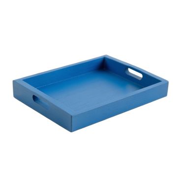 Meadow Bluff Serving Tray - Blue