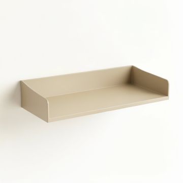 Bay Brook Wall-Mounted Shelf - Beige (synthetic illustration; no displayed measurements)