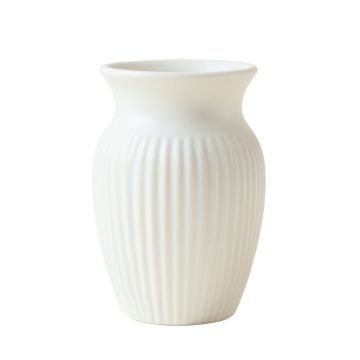 Alder Branch Empty Decorative Vase - White