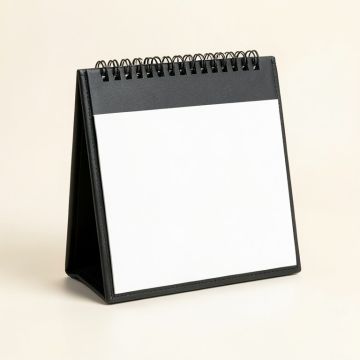 Photo Monthly Desk Pad Calendar (synthetic illustration; no displayed measurements)