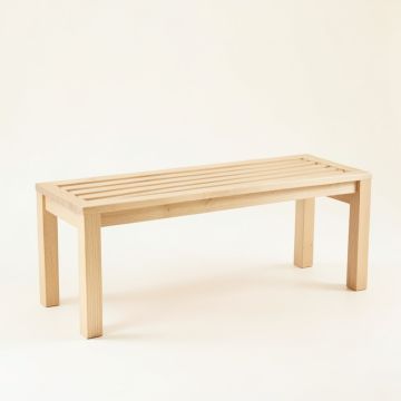 Cove Brook Indoor Bench - Beige (synthetic illustration; no displayed measurements)