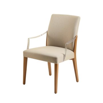 Keeney King Louis Back Side Chair In Clear