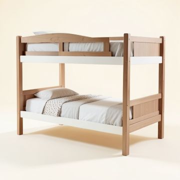 Kenneth Twin Bunk Bed (synthetic illustration; no displayed measurements)