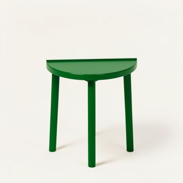 Clay Crest Compact Balcony Table - Green (synthetic illustration; no displayed measurements)