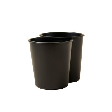 Godeus 2 - Piece Metal Pot Planter Set