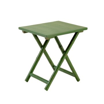 Olive Bridge Compact Balcony Table - Green