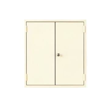Cedar Dale Wall-Mounted Laundry Cabinet - Ivory