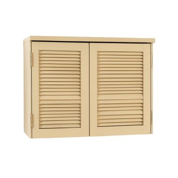 Heath Crossing Wall-Mounted Entry Cabinet - Beige