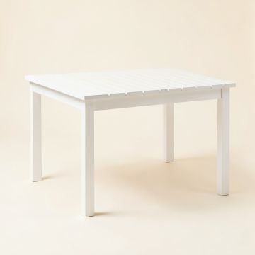 Glen Dale Patio Table - White (synthetic illustration; no displayed measurements)