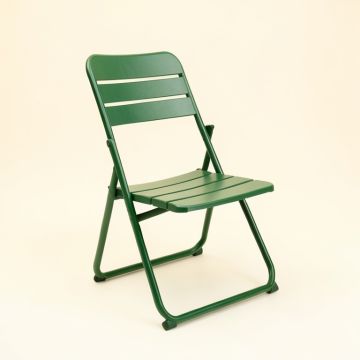 River Bend Folding Outdoor Chair - Green (synthetic illustration; no displayed measurements)