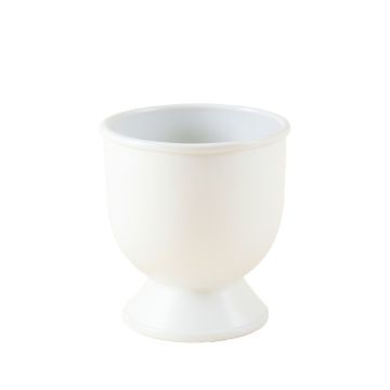Moss Arc Empty Candle Holder - White