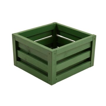 Dune Dale Empty Furniture-Style Litter Enclosure - Green