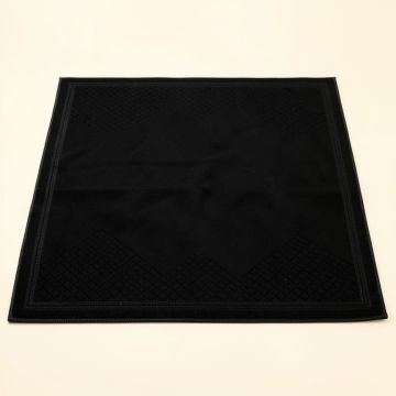 Dune Brook Rectangular Outdoor Rug - Black (synthetic illustration; no displayed measurements)