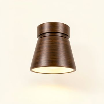 Saladino 1 - Light 8.8 '' Simple Cone Semi Flush Mount (synthetic illustration; no displayed measurements)