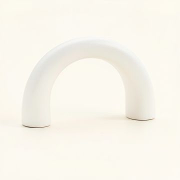 Dune Bridge Cabinet Handle Without Packaging - White (synthetic illustration; no displayed measurements)