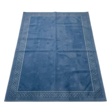 Elm Bend Rectangular Area Rug - Blue
