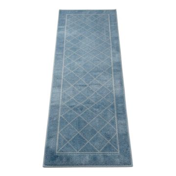 Spruce Bend Narrow Runner Rug - Blue