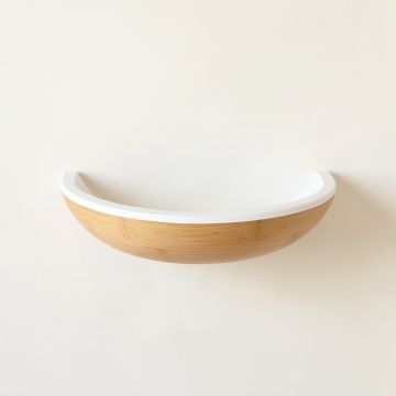 Fern Edge Wall-Mounted Cat Perch - White (synthetic illustration; no displayed measurements)
