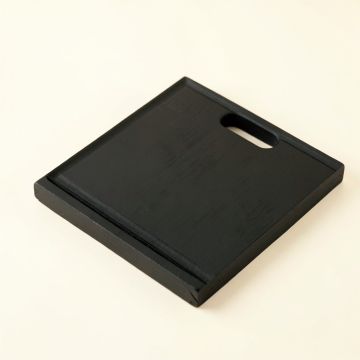Meadow Arc Cutting Board - Black (synthetic illustration; no displayed measurements)
