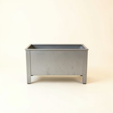 Reed Bridge Empty Raised Planter - Gray (synthetic illustration; no displayed measurements)