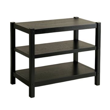 Pine Arc Empty Countertop Canister Rack - Black