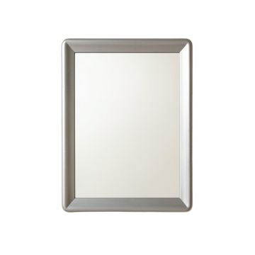Lake Crest Framed Wall Mirror - Gray