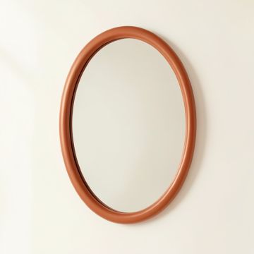 Clay Bluff Framed Wall Mirror - Terracotta (synthetic illustration; no displayed measurements)