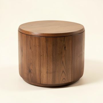 Drum Coffee Table (synthetic illustration; no displayed measurements)