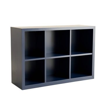 Bay Bridge Freestanding Bookcase - Navy
