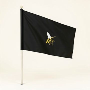 Goner Kind Words Bee On Back 2-Sided Polyester 18 X 12 In . Garden Flag (synthetic illustration; no displayed measurements)