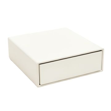 Hill Bluff Desktop Monitor Riser - White (synthetic illustration; no displayed measurements)